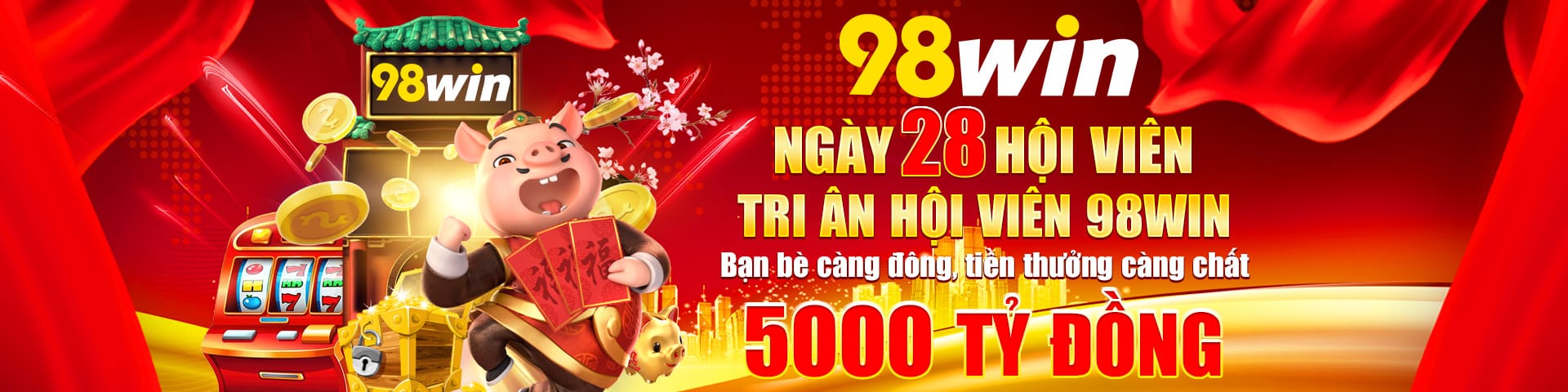 banner khuyến mãi ngày 28 98Win58