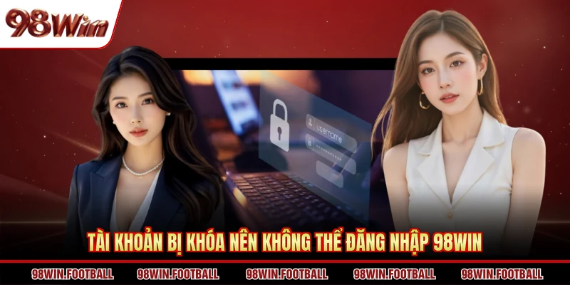 Tài khoản bị khóa nên không thể đăng nhập 98WIN